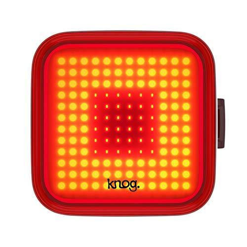 Knog Blinder Rear Square - Fanale posteriore per adulti, unisex, taglia unica, colore: Nero