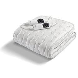 Imetec Termocoperta Matrimoniale Adapto Purity Cotone Antibatterico 150x160 cm