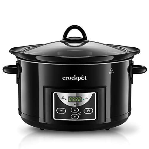Crock-Pot Slow Cooker Digitale 4,7 Litri - Nero