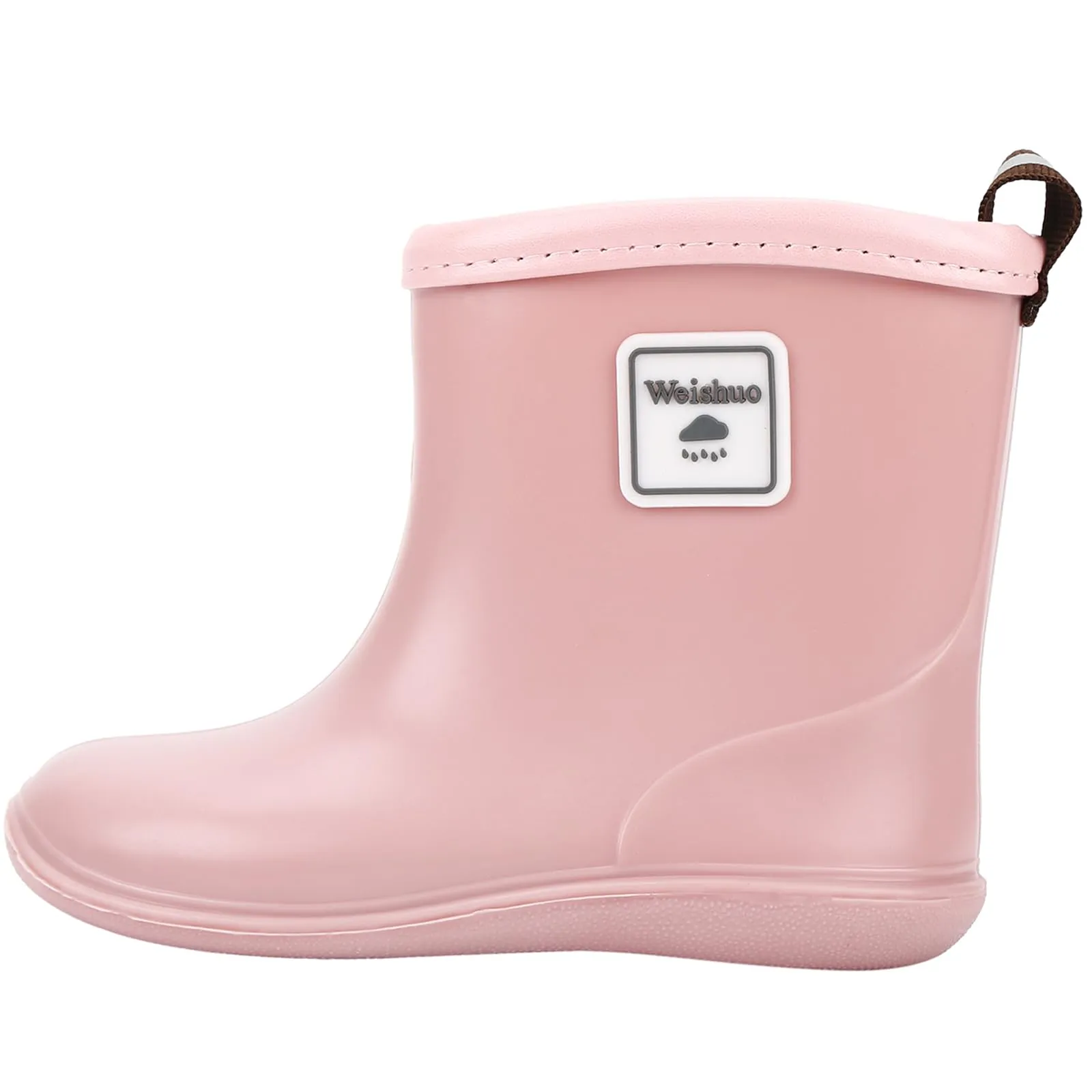 Weishuo Stivaletti Pioggia Bambini Rosa - Impermeabili e Leggeri