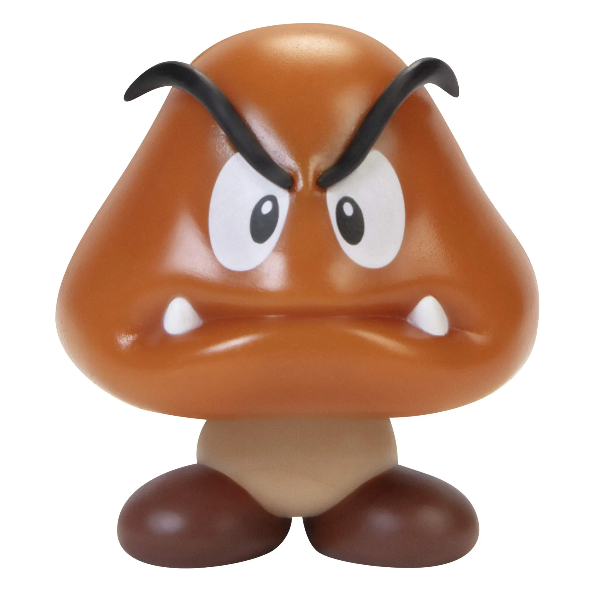 Jakks Pacific Super Mario Personaggio Goomba 4,5 Cm Nintendo