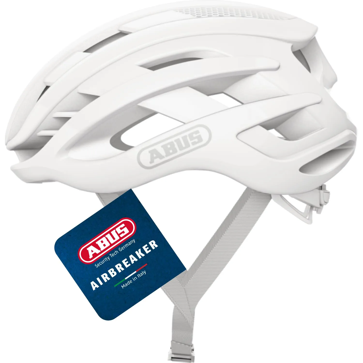 Casco da Bicicletta ABUS Airbreaker - Bianco (Pure White) - Taglia S (51-55 cm)