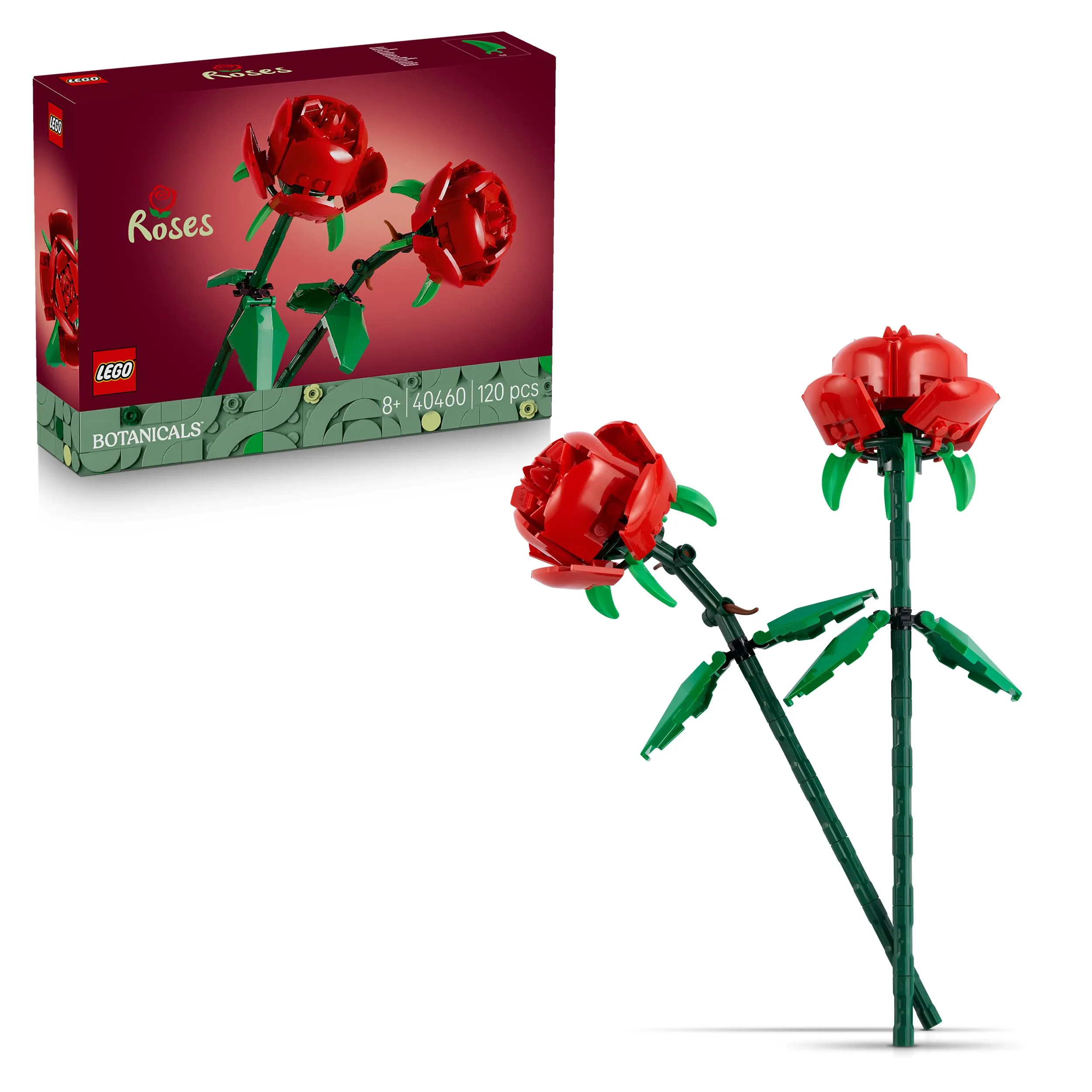 LEGO Rose - Set da Costruire di Fiori Finti