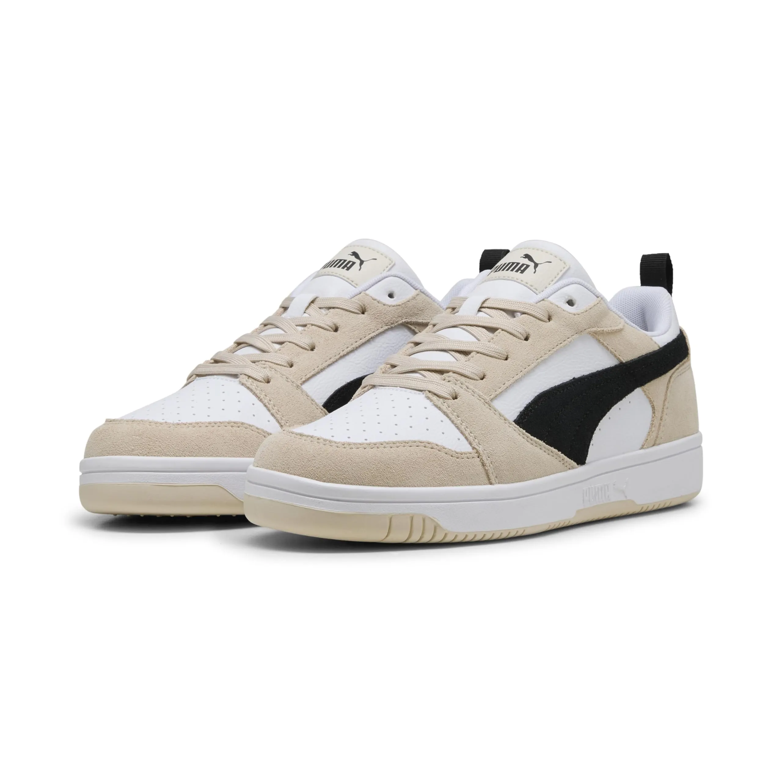 Puma Rebound V6 Sneaker Basse Unisex - Alpine Snow Puma Black Puma White