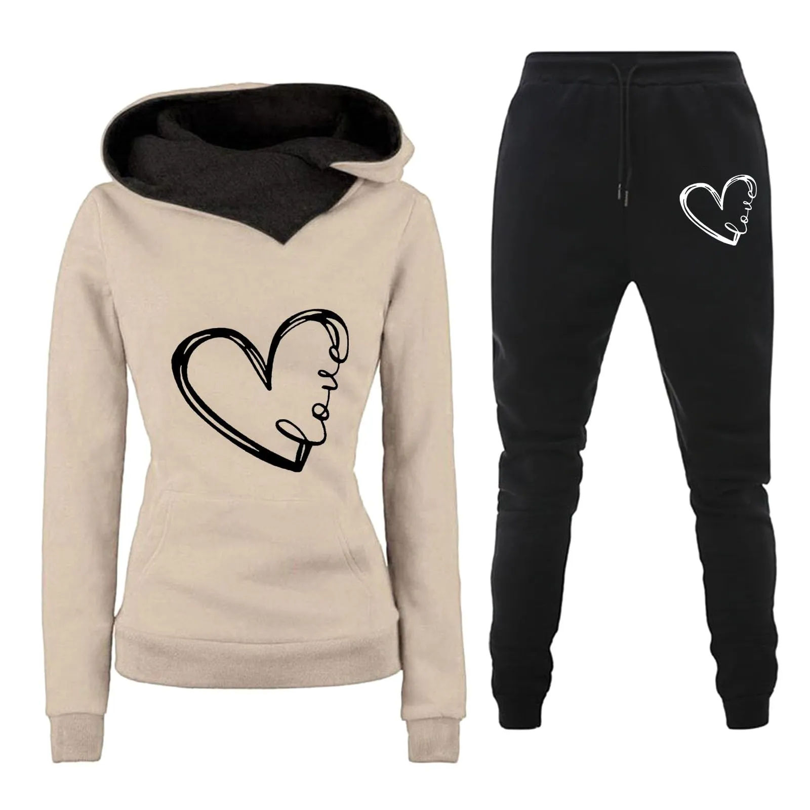 Tuta Donna Completa Elegante e Comoda: Il Tuo Set Perfetto per Sport, Casa e Tempo Libero