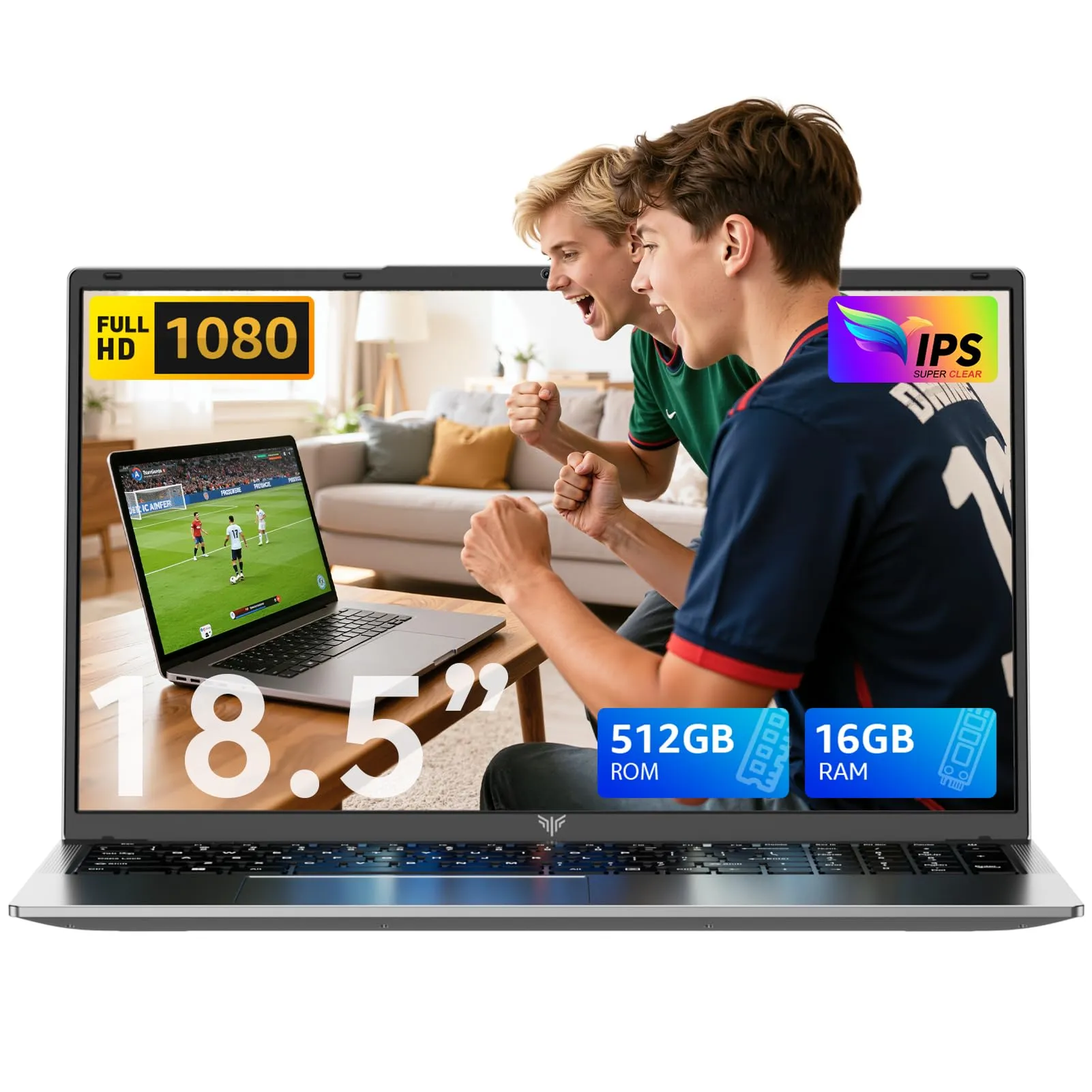 ACEMAGIC AX18 Laptop 18.5 Pollici, 16GB RAM, 512GB SSD, Intel N150