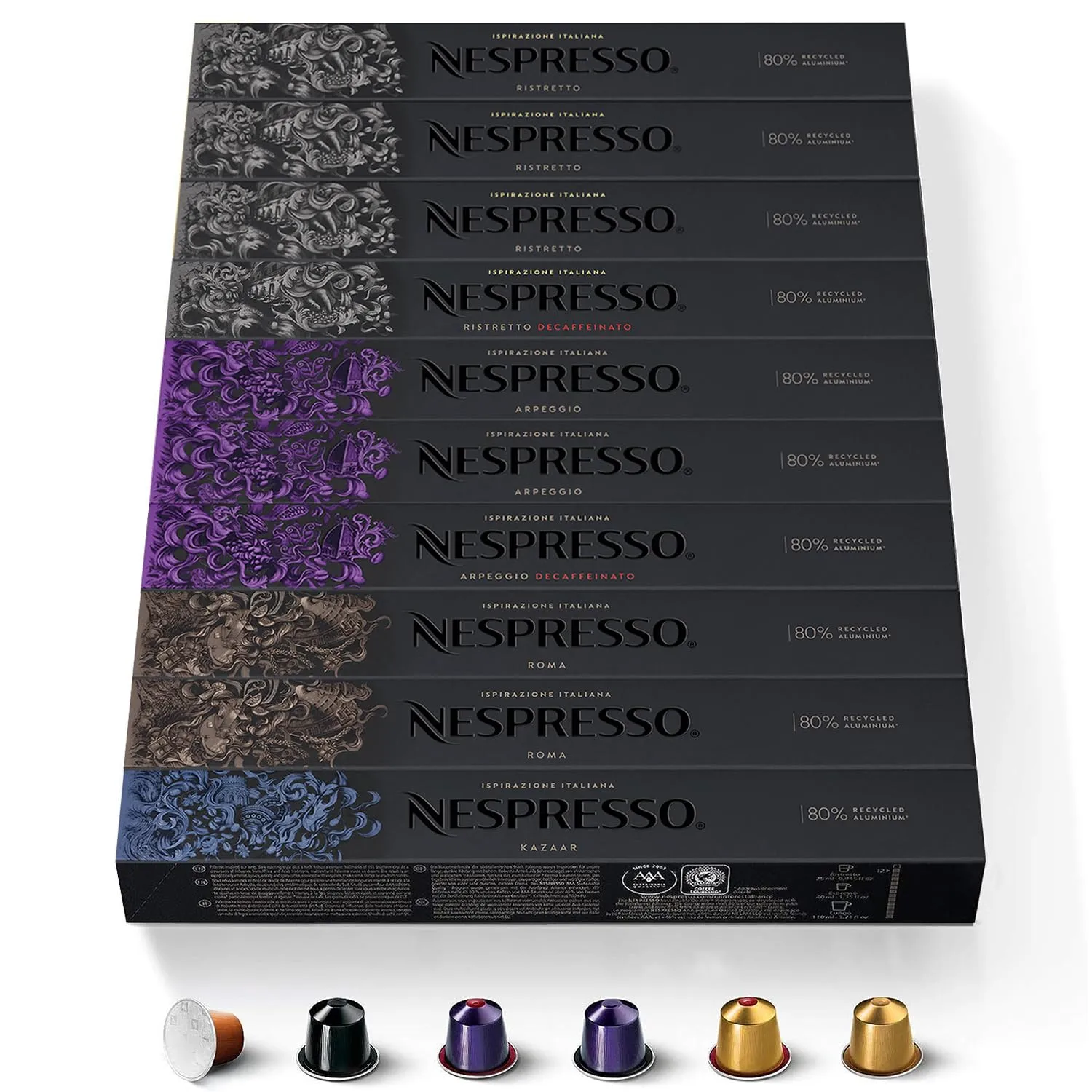 Capsule Nespresso Original Intense Decaffeinate