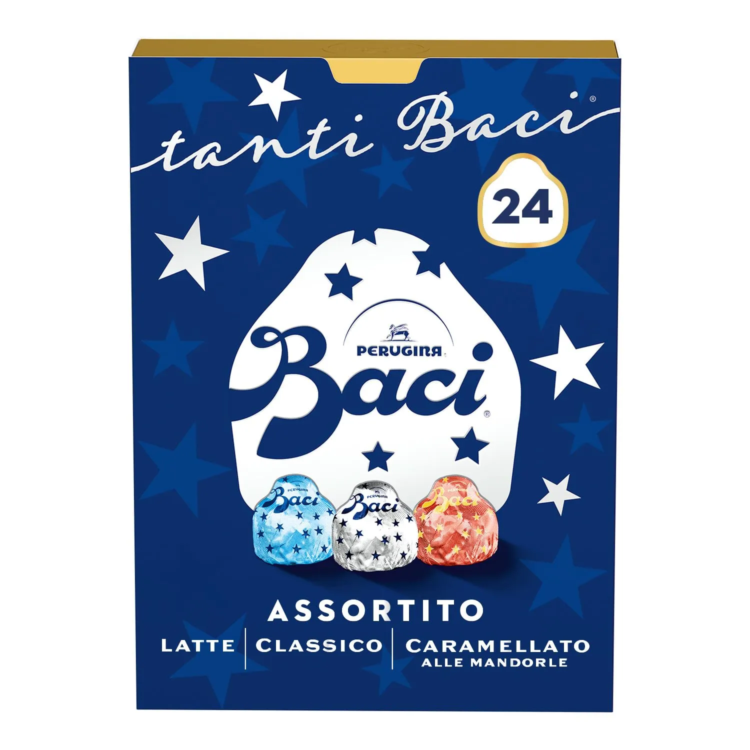 BACI PERUGINA Tanti Baci Cioccolatini Assortiti, Scatola Regalo Amabile 325g