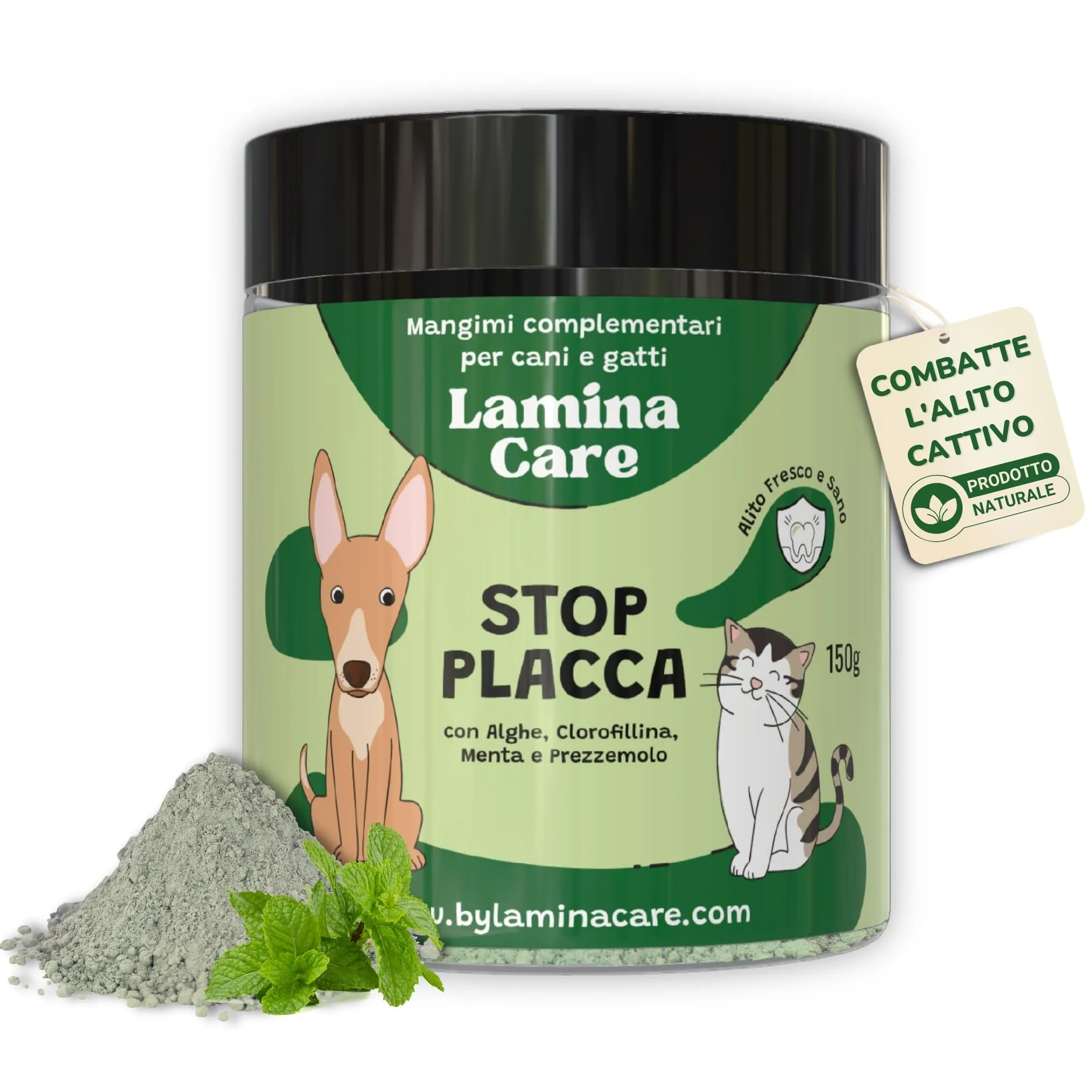 Lamina Care - Polvere Sciogli Tartaro Cane con Alghe Kelp