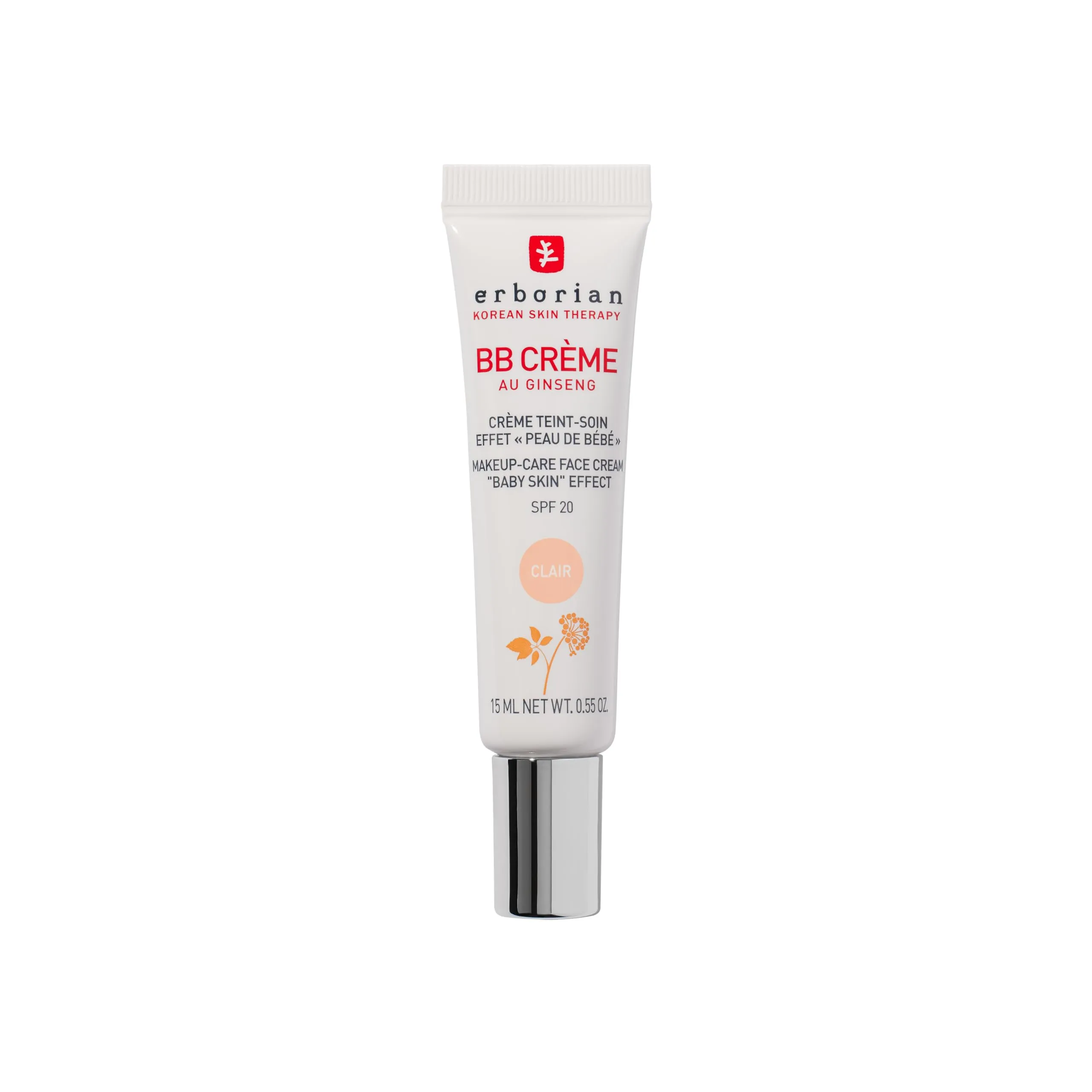 Erborian BB Cream al Ginseng Chiaro 15ml - Trattamento Viso 5-in-1