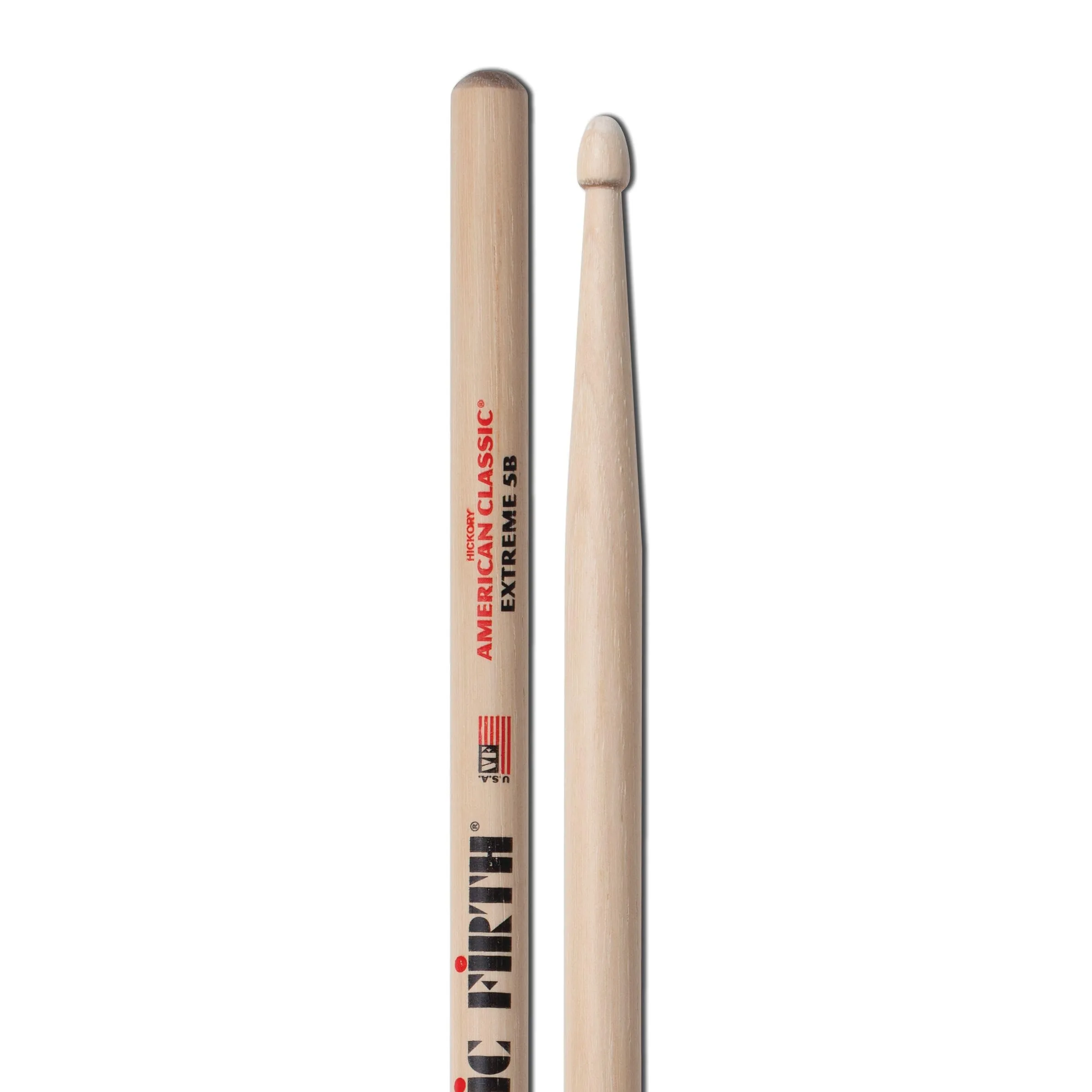Vic Firth American Classic X5B Bacchette Batteria Hickory Punta Legno