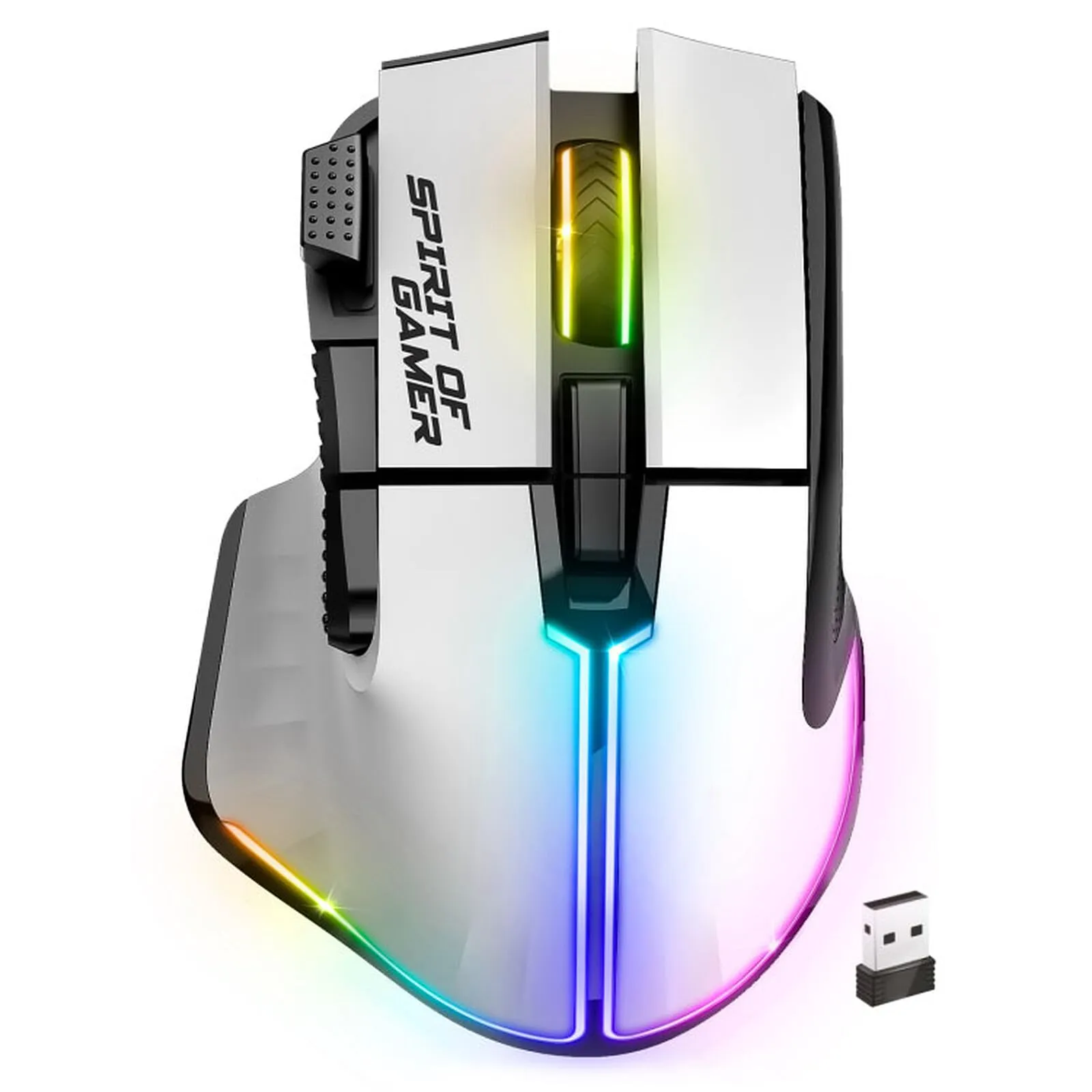 Spirit Of Gamer PRO M5 - Mouse Gaming Wireless RGB
