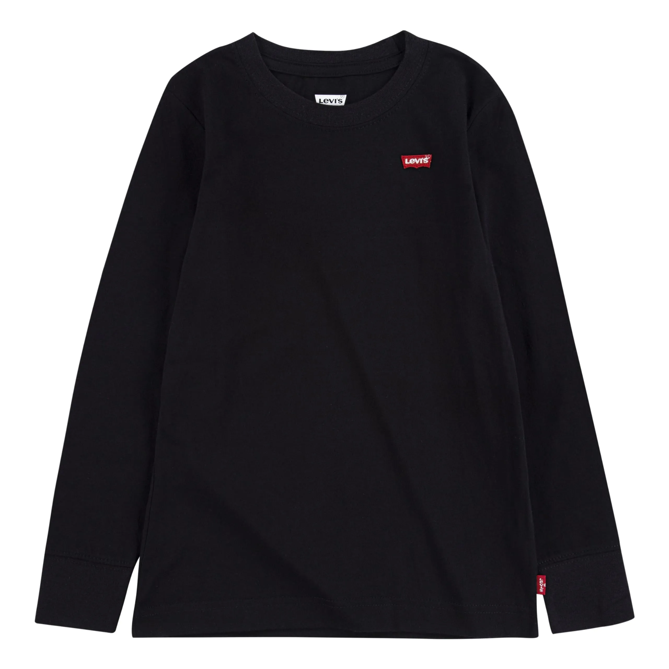 Levi's Lvb L/S Batwing Chesthit Tee, Maglietta Bambini e Ragazzi, Nero