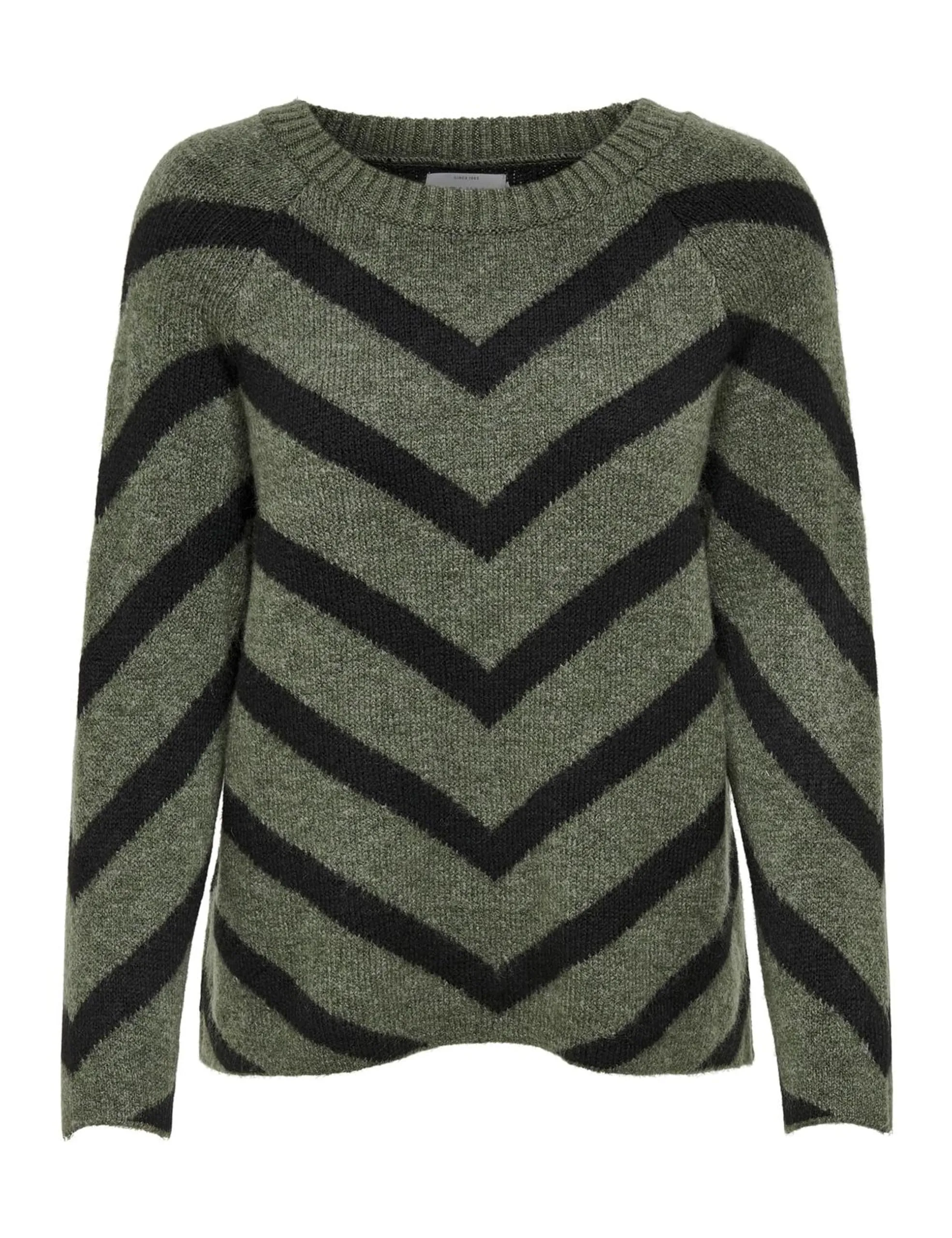 ONLY Onleliza L/S Pullover Knt Noos, Lucertola, M Donna