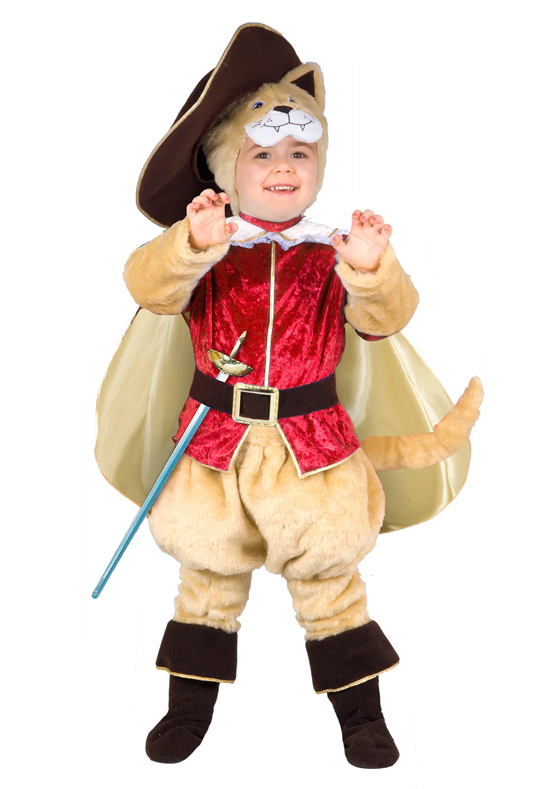 Costume Gatto con gli Stivali Baby (2-3 anni)