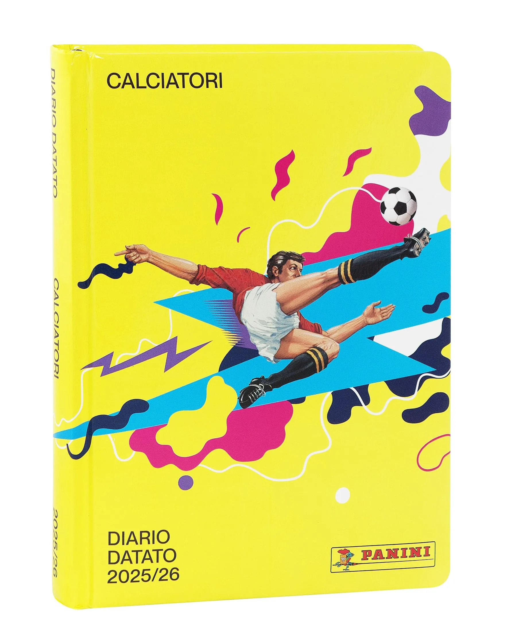 Diario Scolastico Calciatori Panini 2025-2026 - Giallo