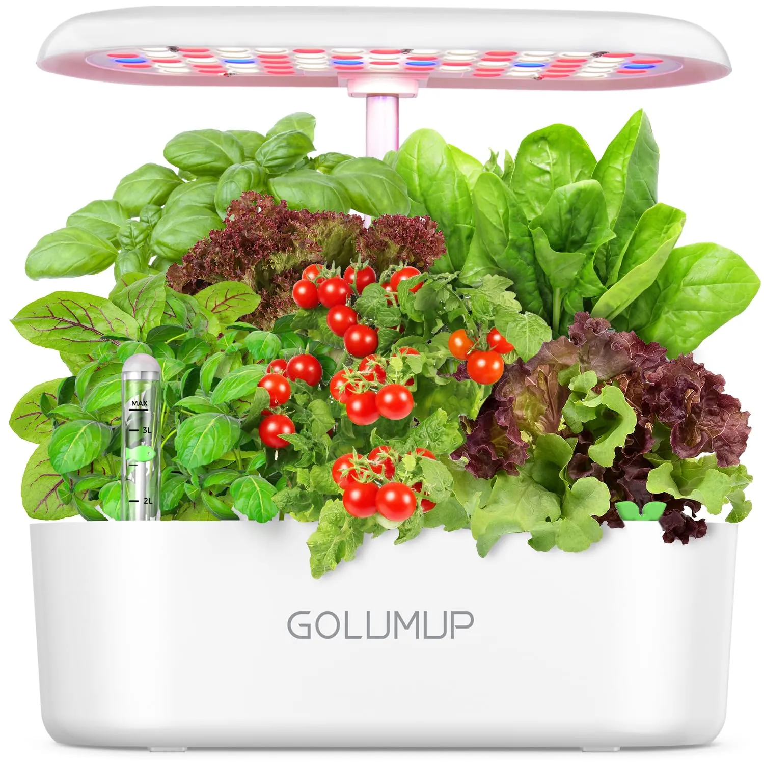 GOLUMUP Serra Idroponica 12 baccelli Smart Garden con Luce di Crescita a LED