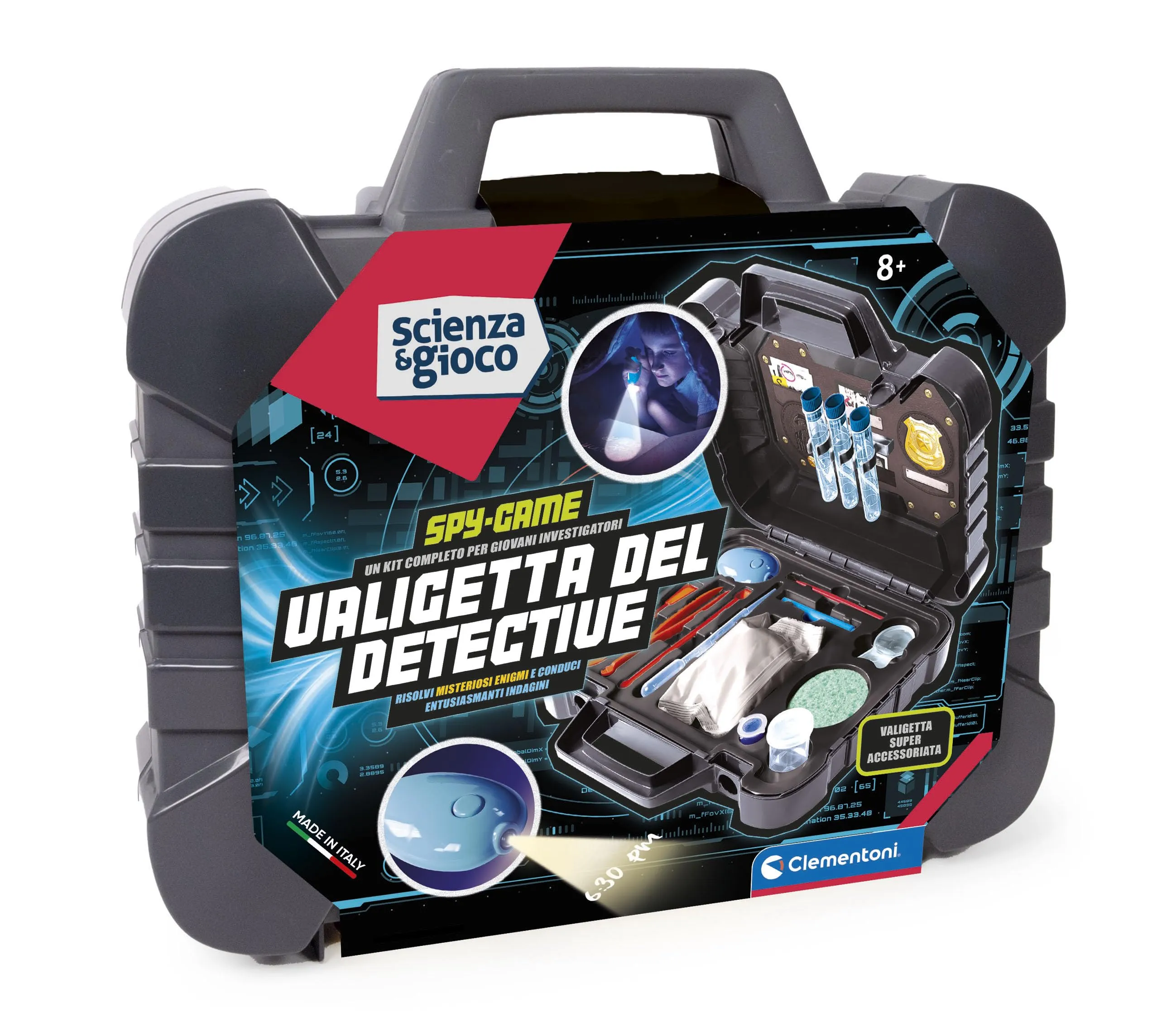 Clementoni Scienza e Gioco Lab - Valigetta del Detective