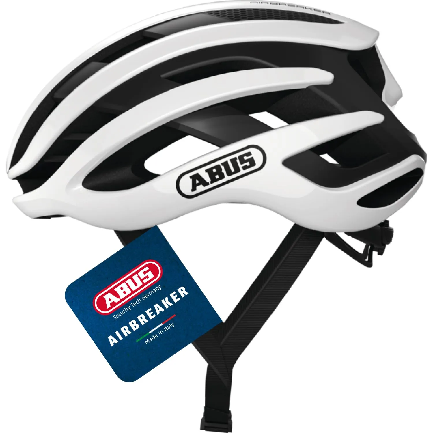 Casco da Ciclismo ABUS AirBreaker - Bianco, Taglia S