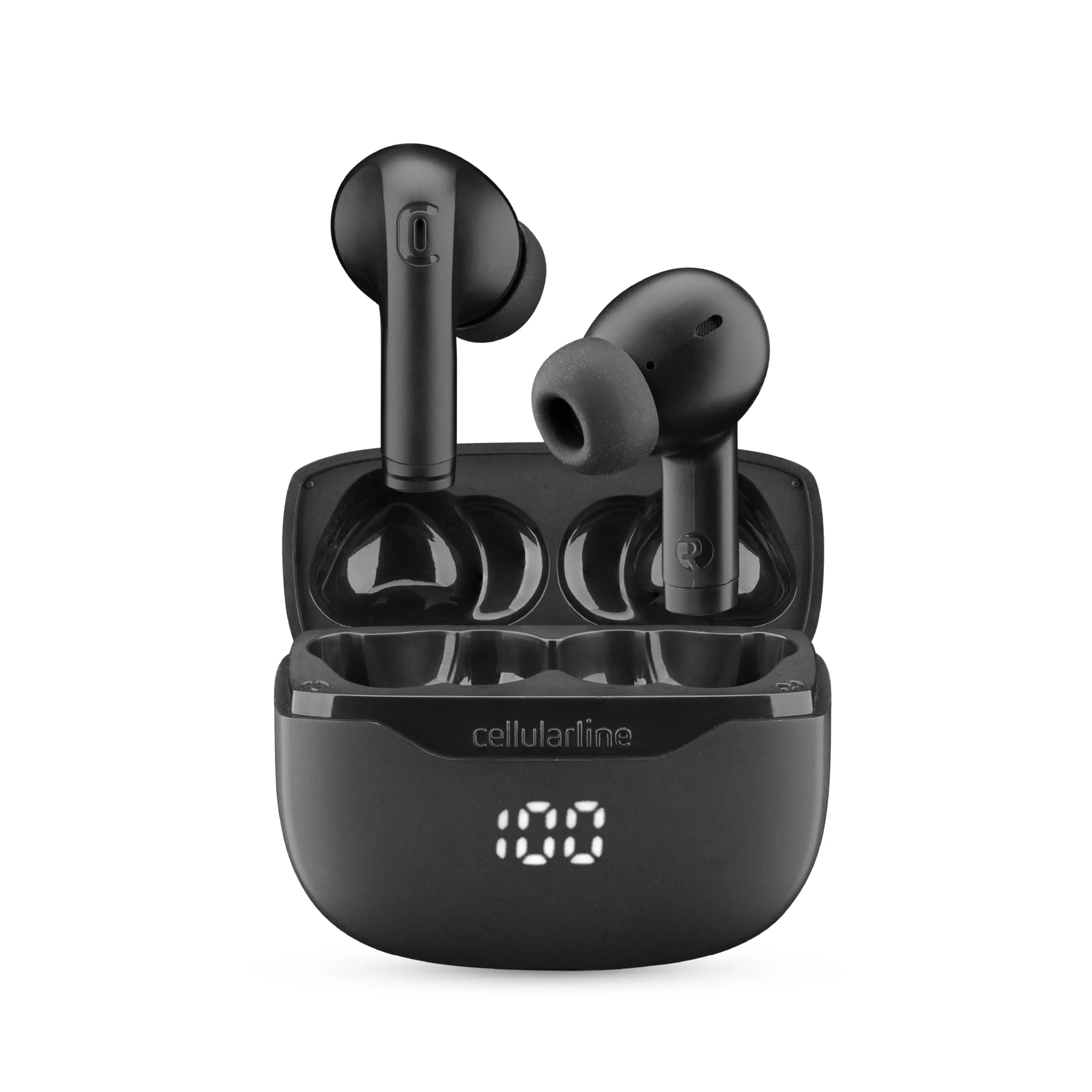 Cellularline KEY Auricolari True Wireless Neri