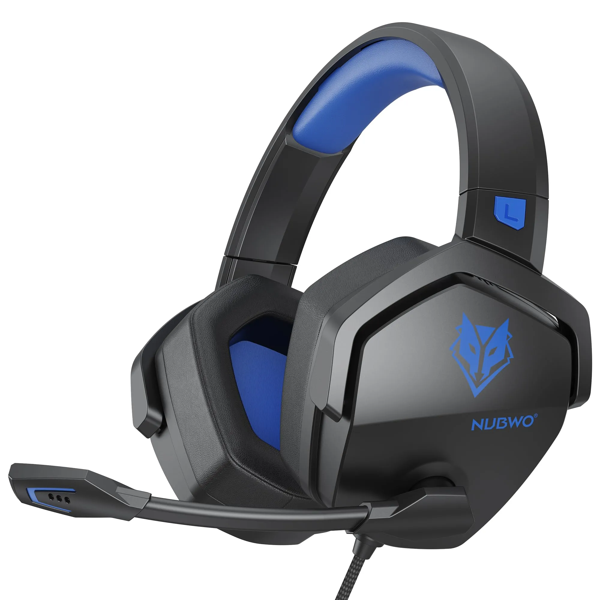 NUBWO Cuffie Gaming per PS4, PS5, PC, Xbox One - Azzurro