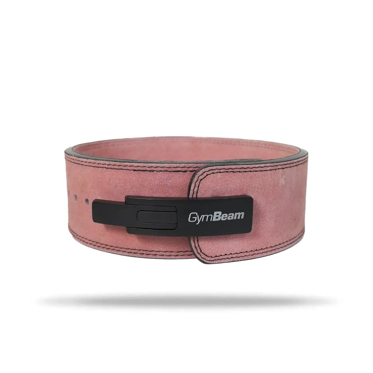 GymBeam Cintura da Powerlifting Donna con Fibbia a Leva - Supporto Lombare in Pelle