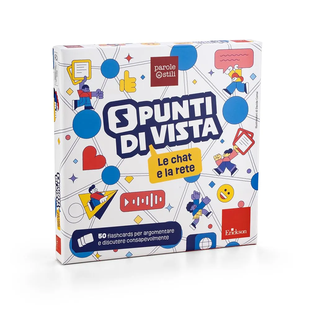 Spunti di vista le chat e la rete: 50 flashcards per argomentare e discutere consapevolmente