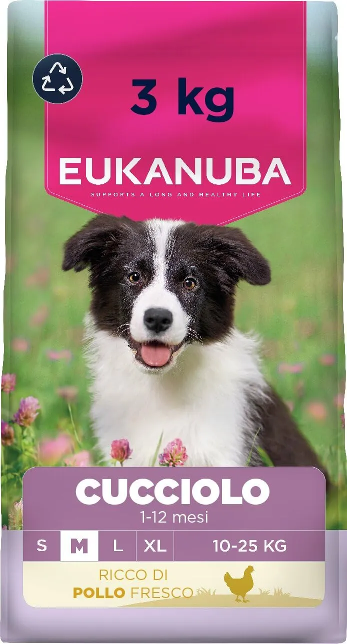 Eukanuba Puppy Medium Breed con Pollo Fresco - 3kg