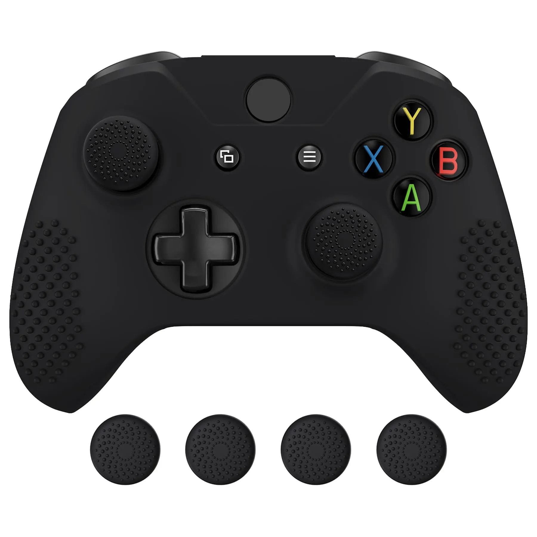 eXtremeRate PlayVital Cover Skin per Xbox One S X Controller Nera