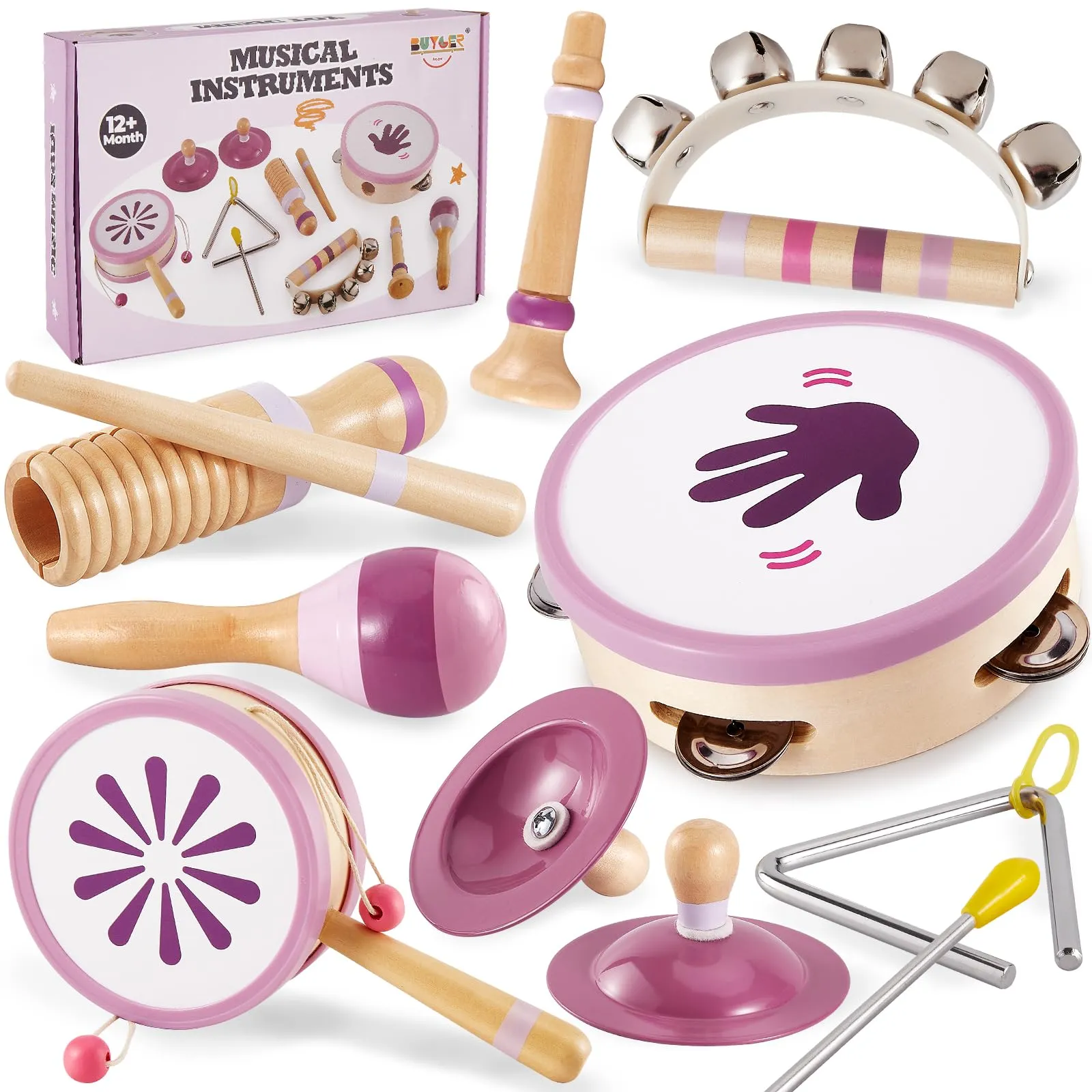BUYGER Strumenti Musicali Bambini 1 Anno