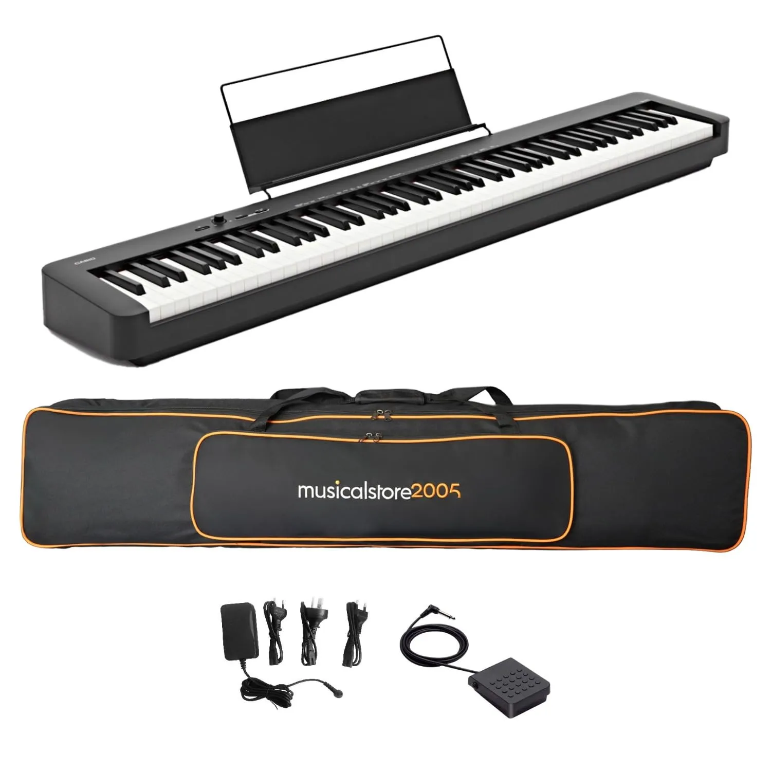 MusicalStore2005 Set Completo per Casio CDP-S110 Black