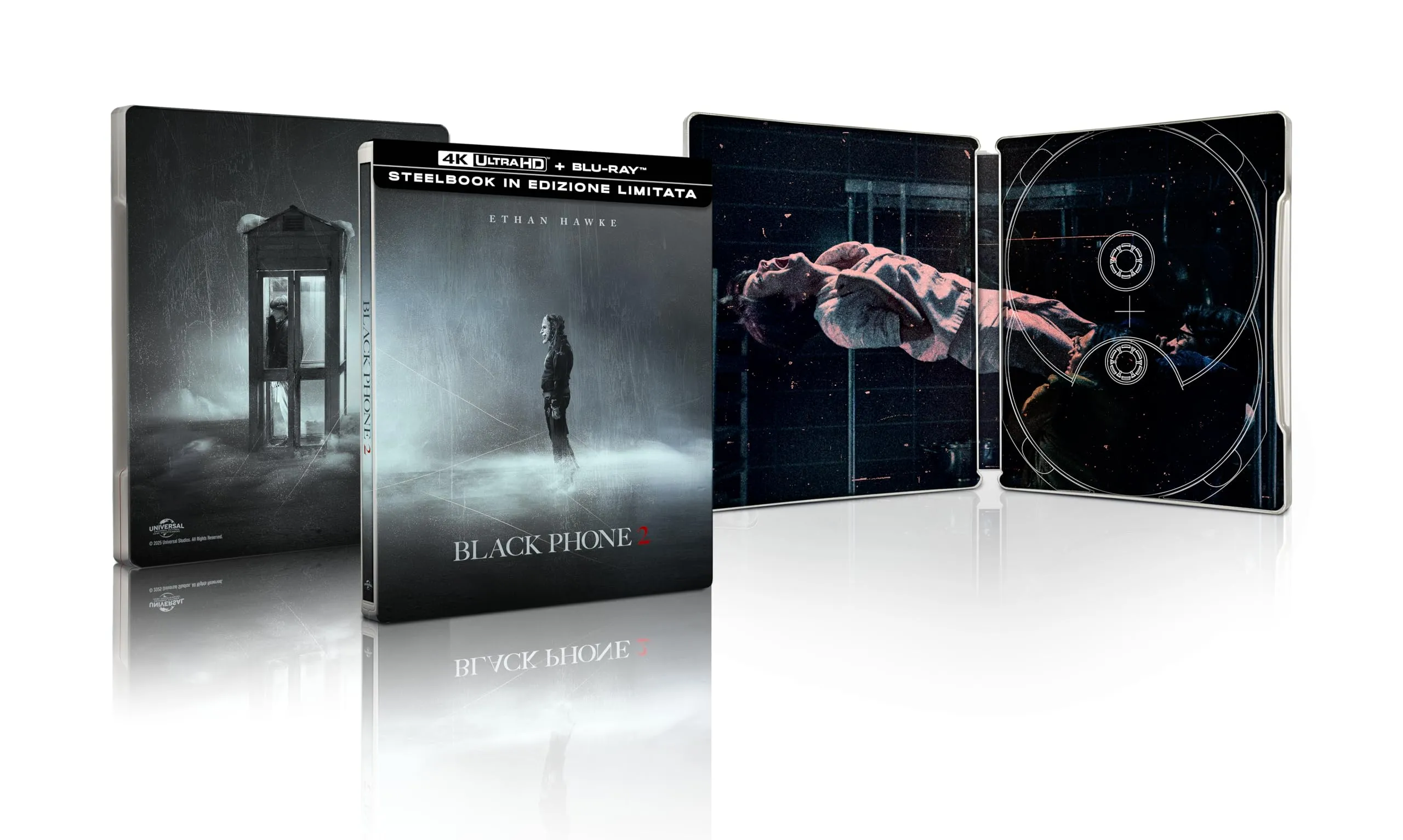 Black Phone 2 (Steelbook 4K UHD + Blu-ray)