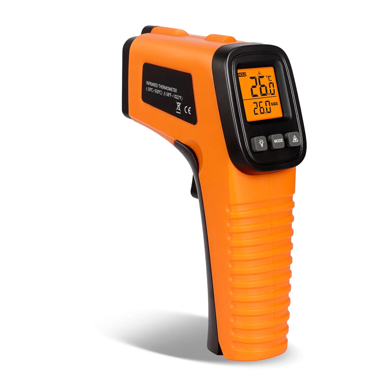 GLOSKIN Termometro Laser Infrarossi -50°C -550°C