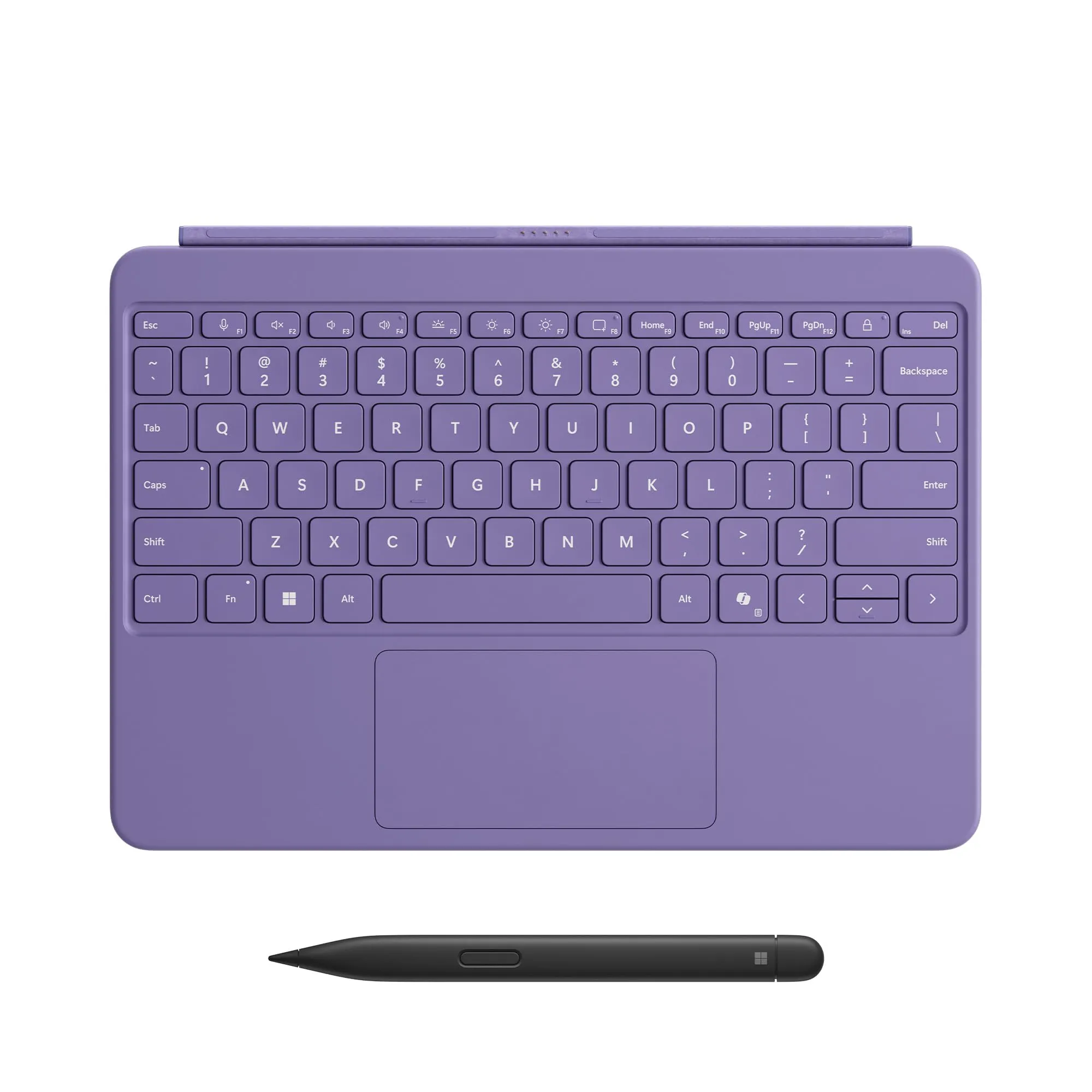 Microsoft Surface Pro Keyboard 12" con Slim Pen - Viola