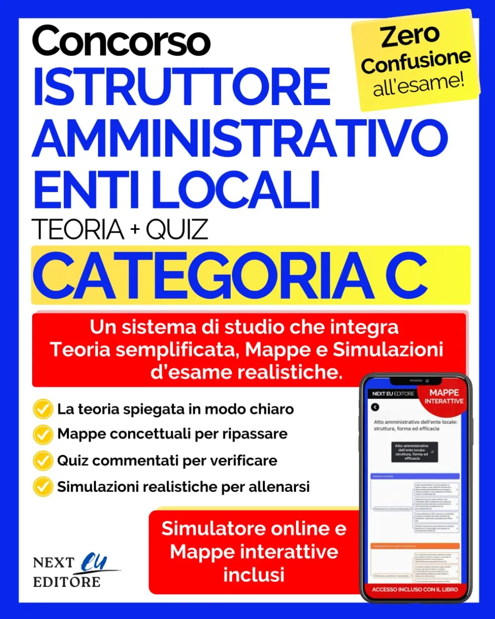 Concorso Istruttore Amministrativo Enti Locali – Categoria C: Manuale Completo per Tutte le Prove
