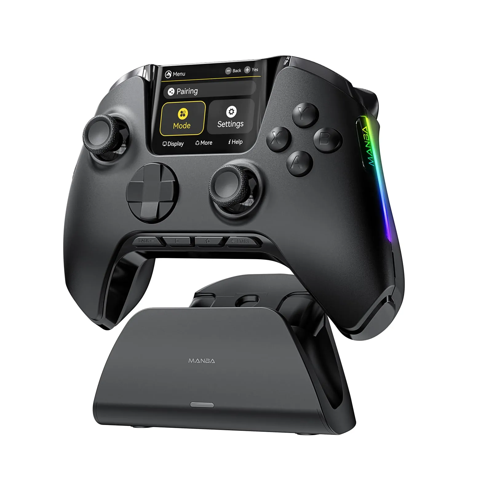 MANBA One V2 Controller Wireless Gaming con Schermo Interattivo per PC/Switch/iOS/Android