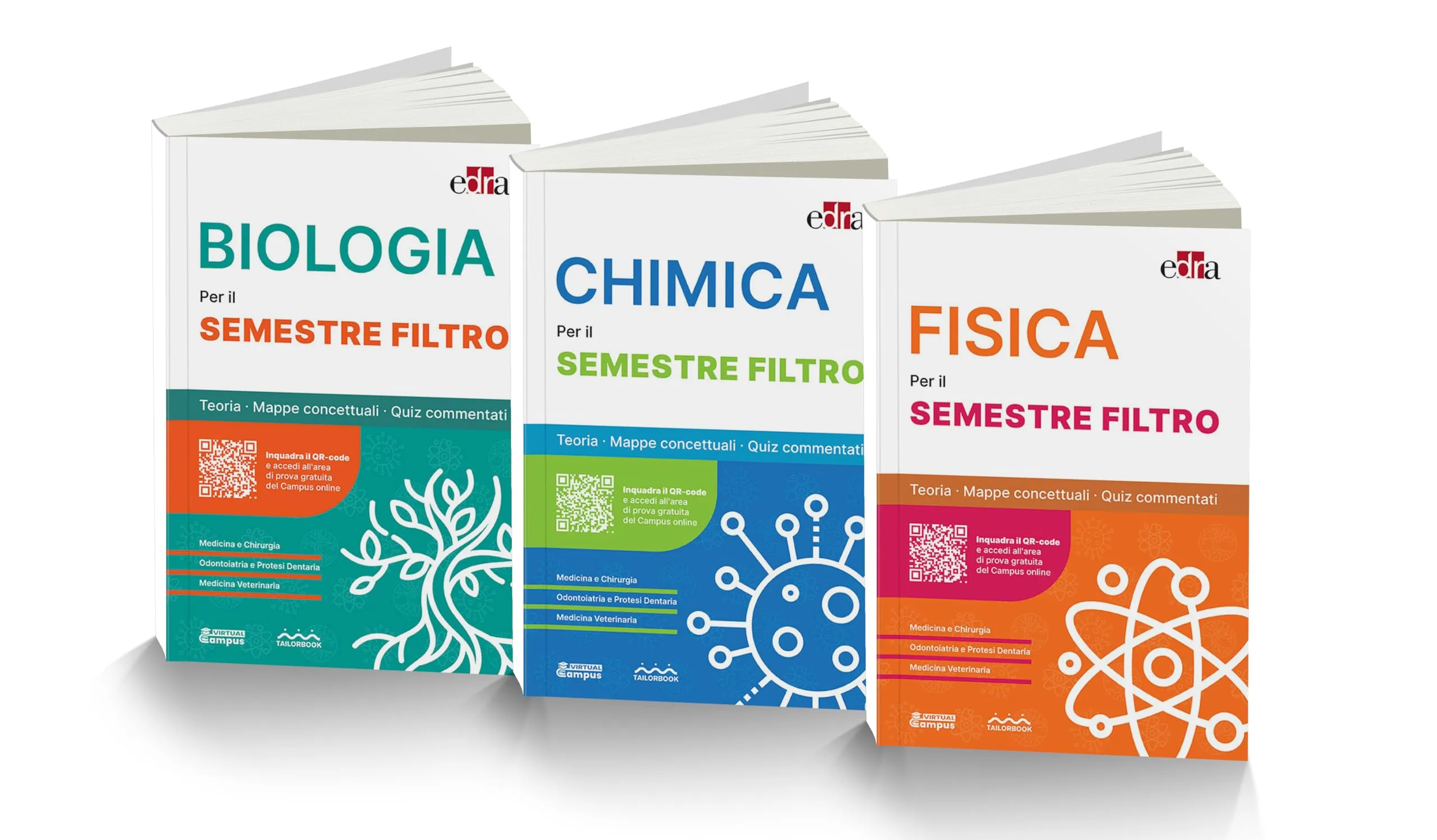 Biologia Chimica Fisica per Test di Ammissione: Kit Completo per il Semestre Filtro (A.A. 2025/2026)