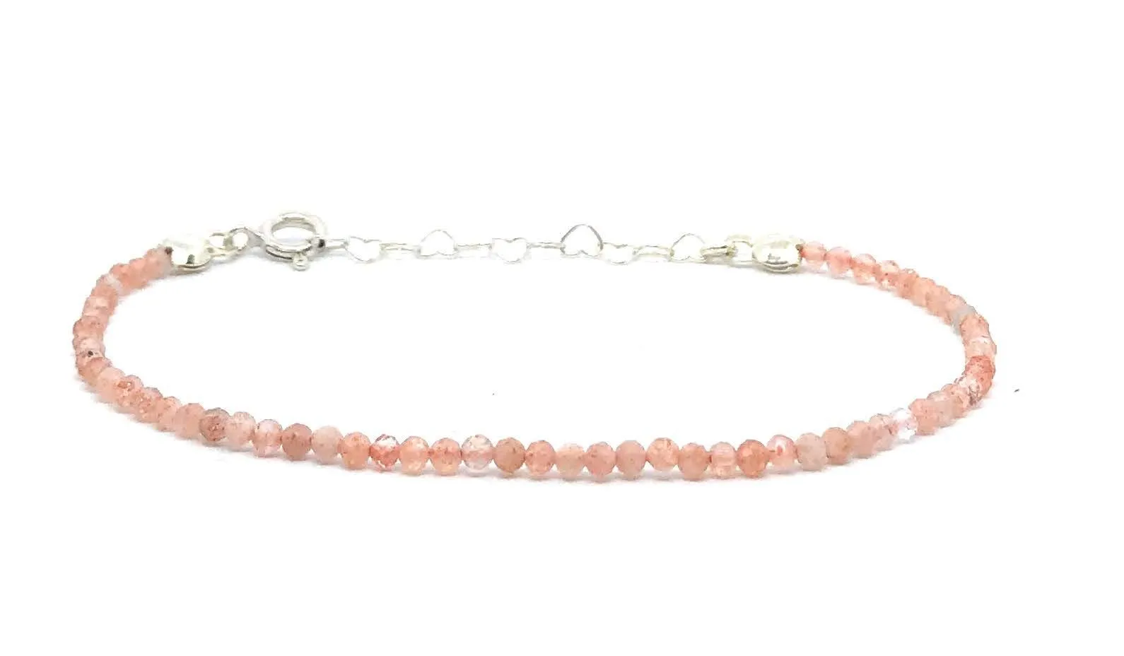 Bracciale in Pietra del Sole con Argento Sterling