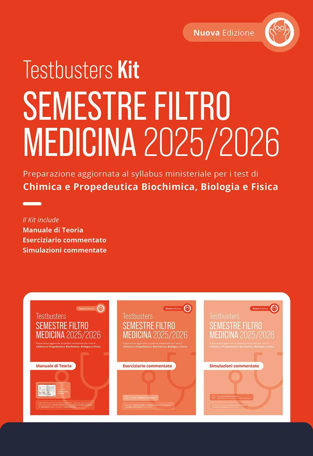 Kit Testbusters Ammissione Medicina 2025/2026