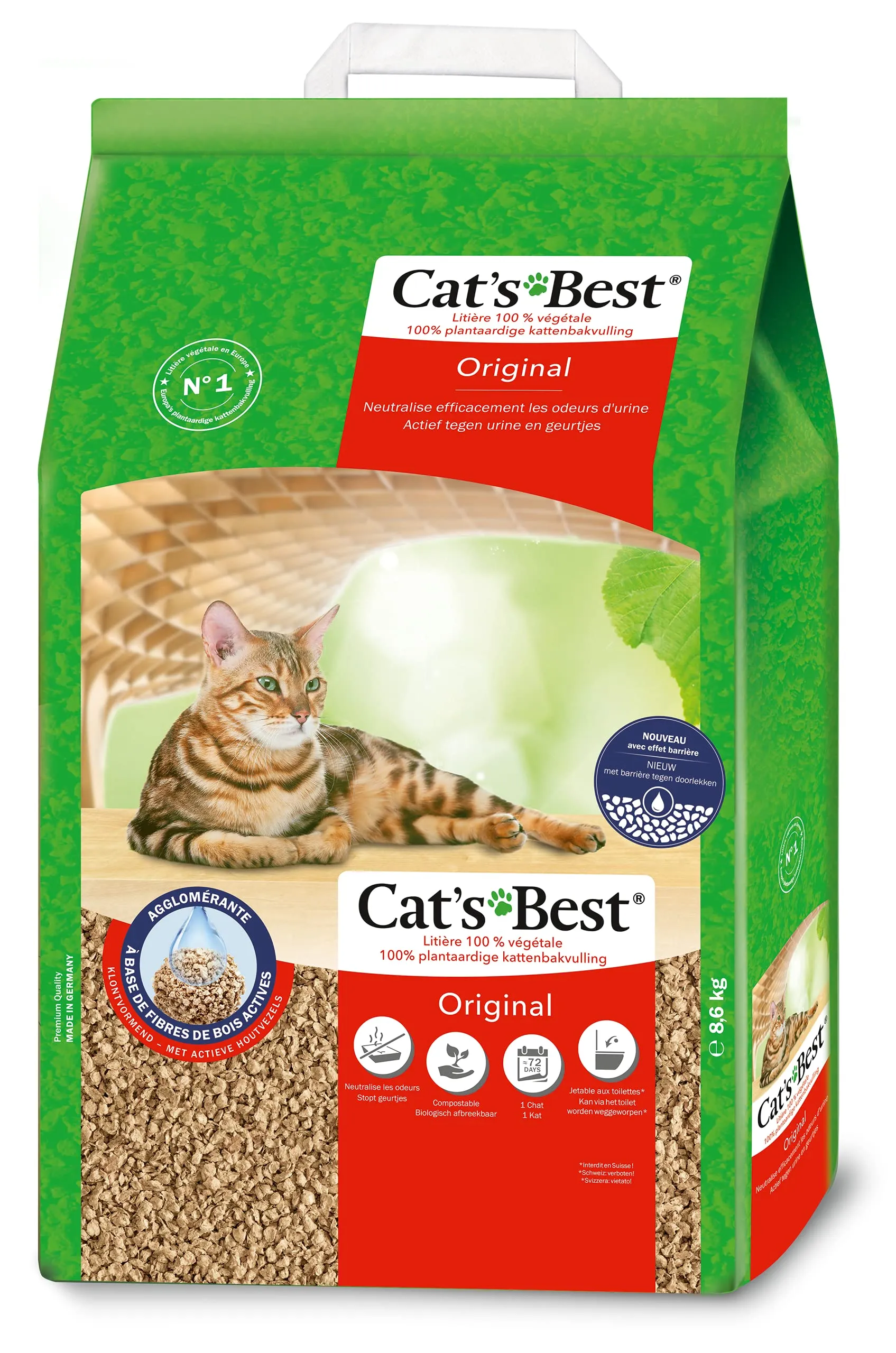 Cat's Best Originale - Lettiera Naturale per Gatti