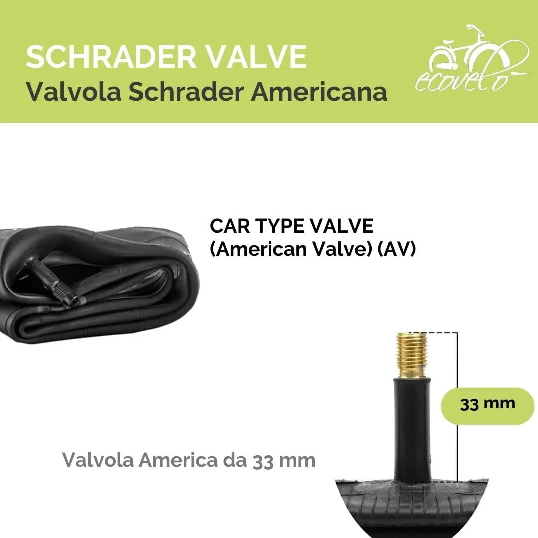 2 Camere d'Aria 6.00-16 Valvola TR13 Goodtire