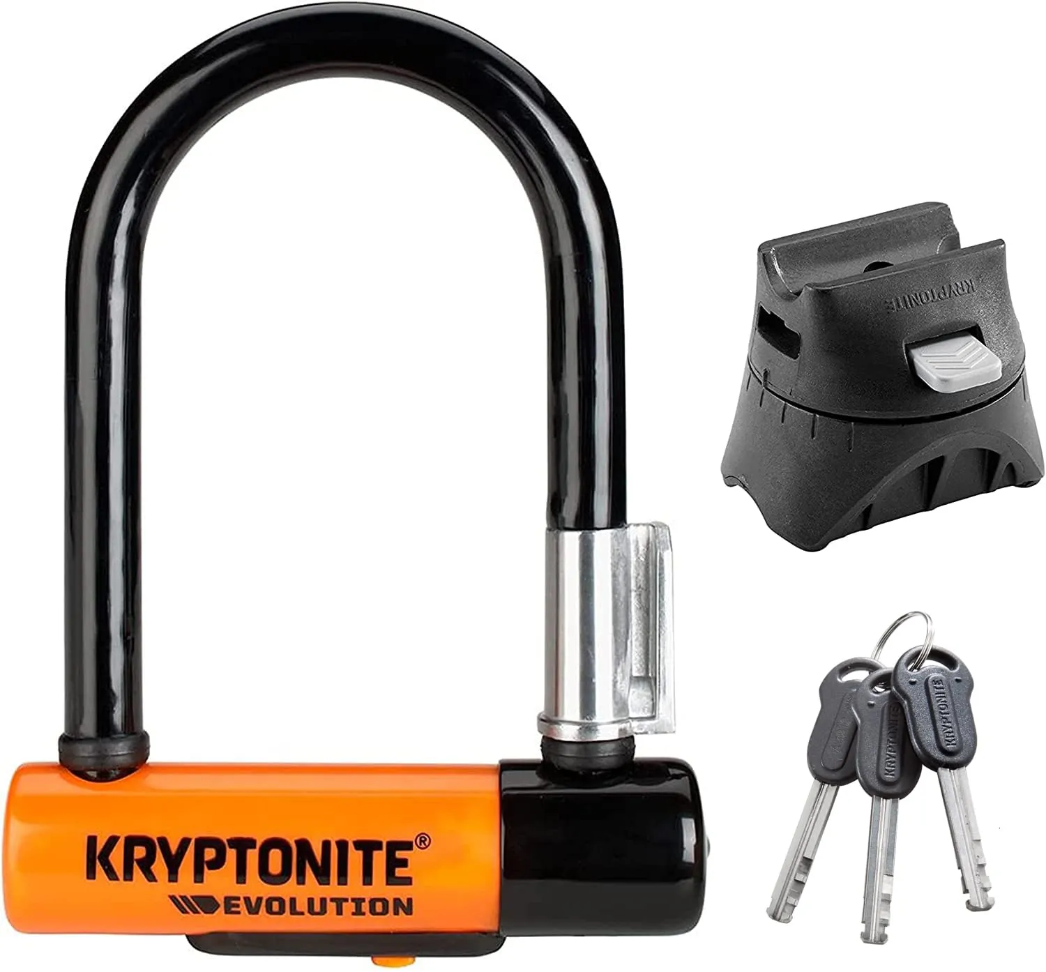 Kryptonite Evolution Mini-5 Blocco Disco con Supporto Flexframe-U