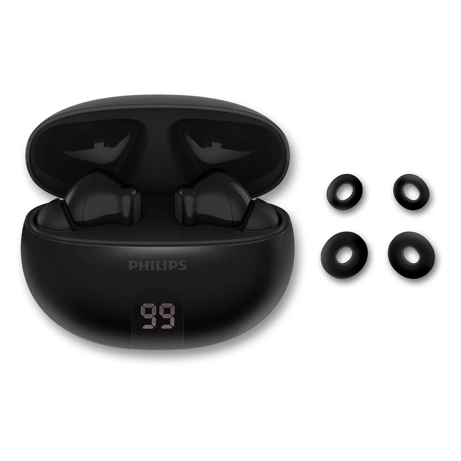 Philips TAT2520BK Cuffie Bluetooth True Wireless In-Ear Nere
