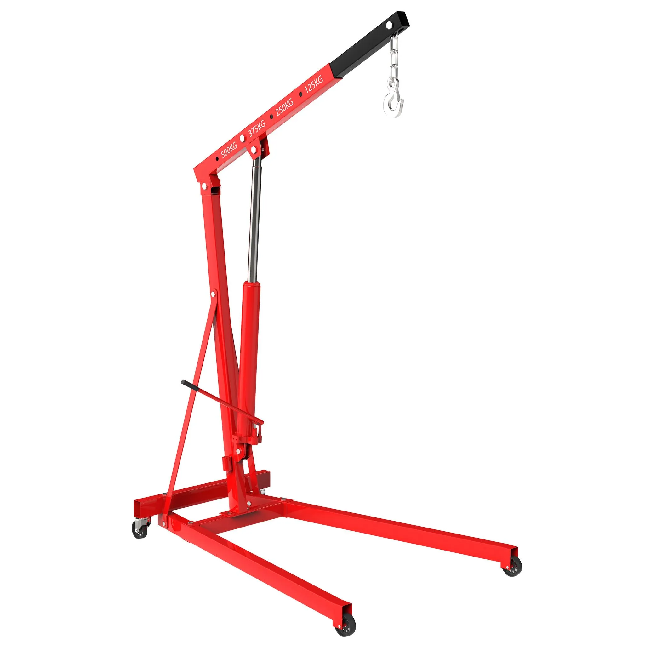 Wiltec Gruetta Idraulica da Officina per Sollevamento Motori