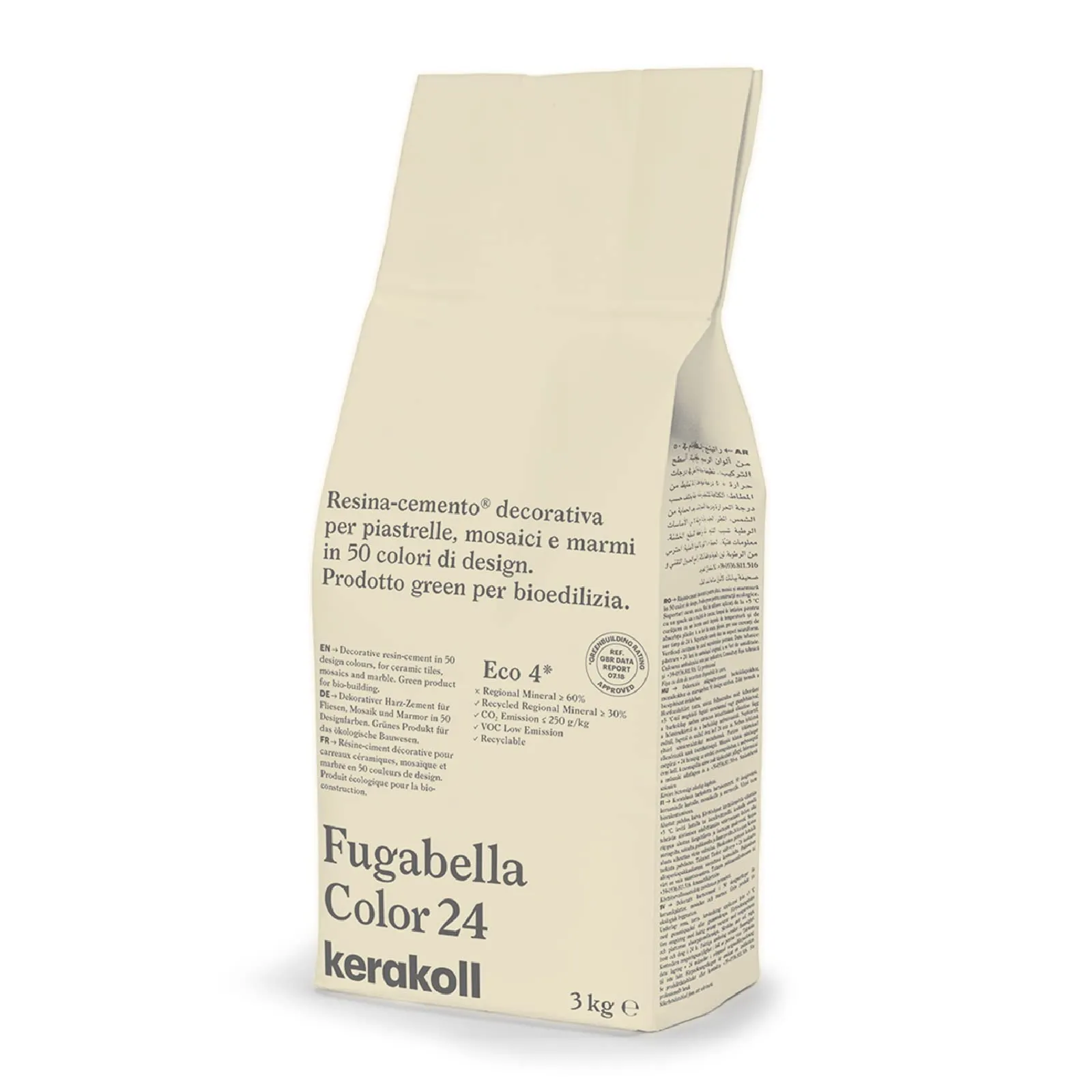 Fugabella Color 3 - Malta Resina Epossidica Decorativa 24 Kg