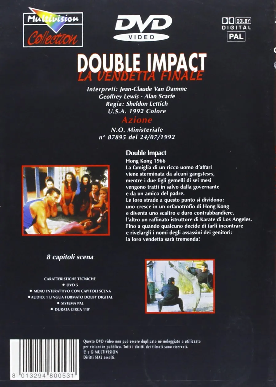 Double Impact - La Vendetta Finale (DVD)