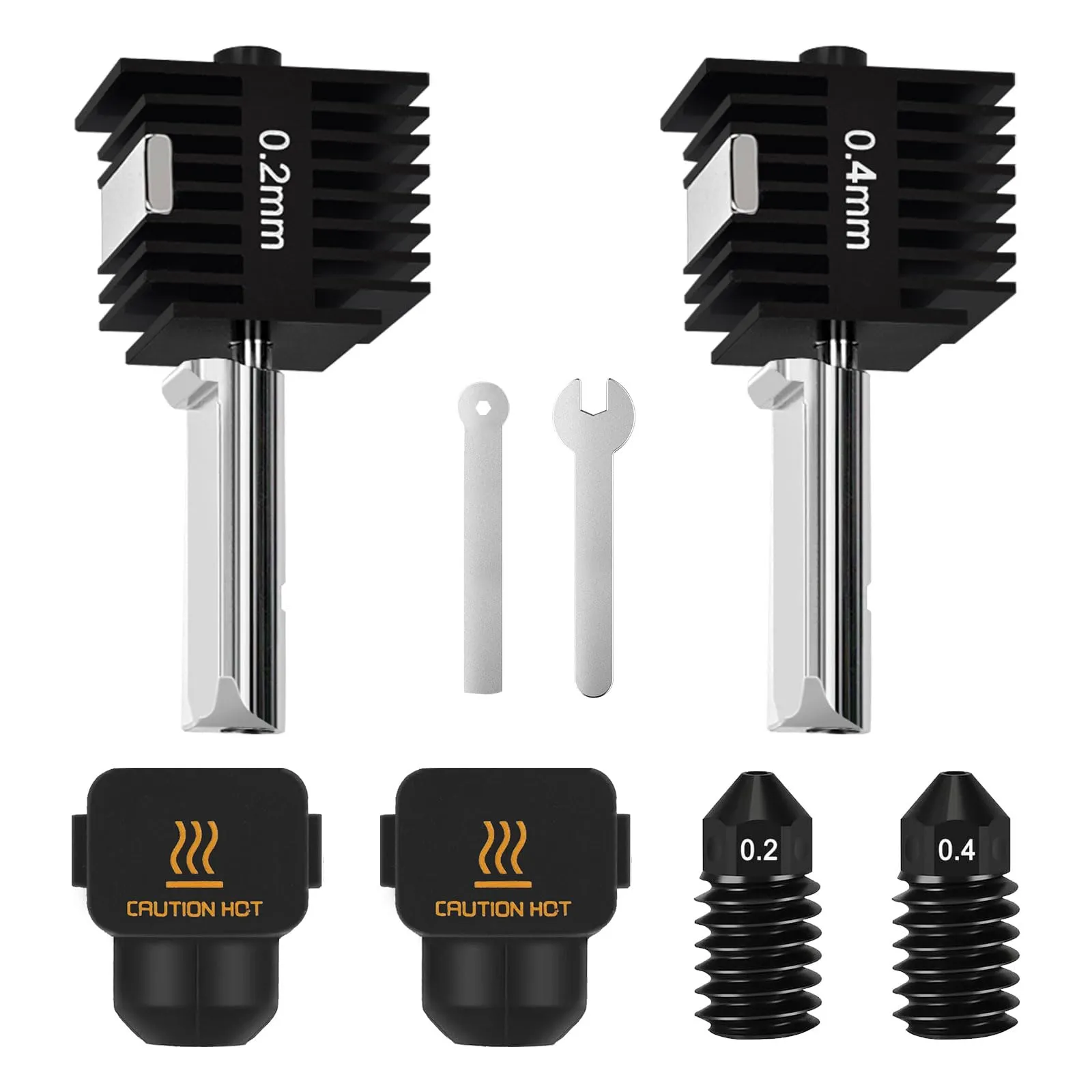 Kit Hotend Hossom 2 Pezzi per Bambu Lab A1 / A1 Mini