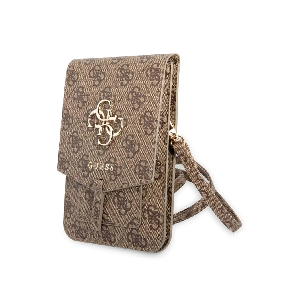 GUESS GUTB10NTMLLB Portafoglio Unisex Adulto Marrone