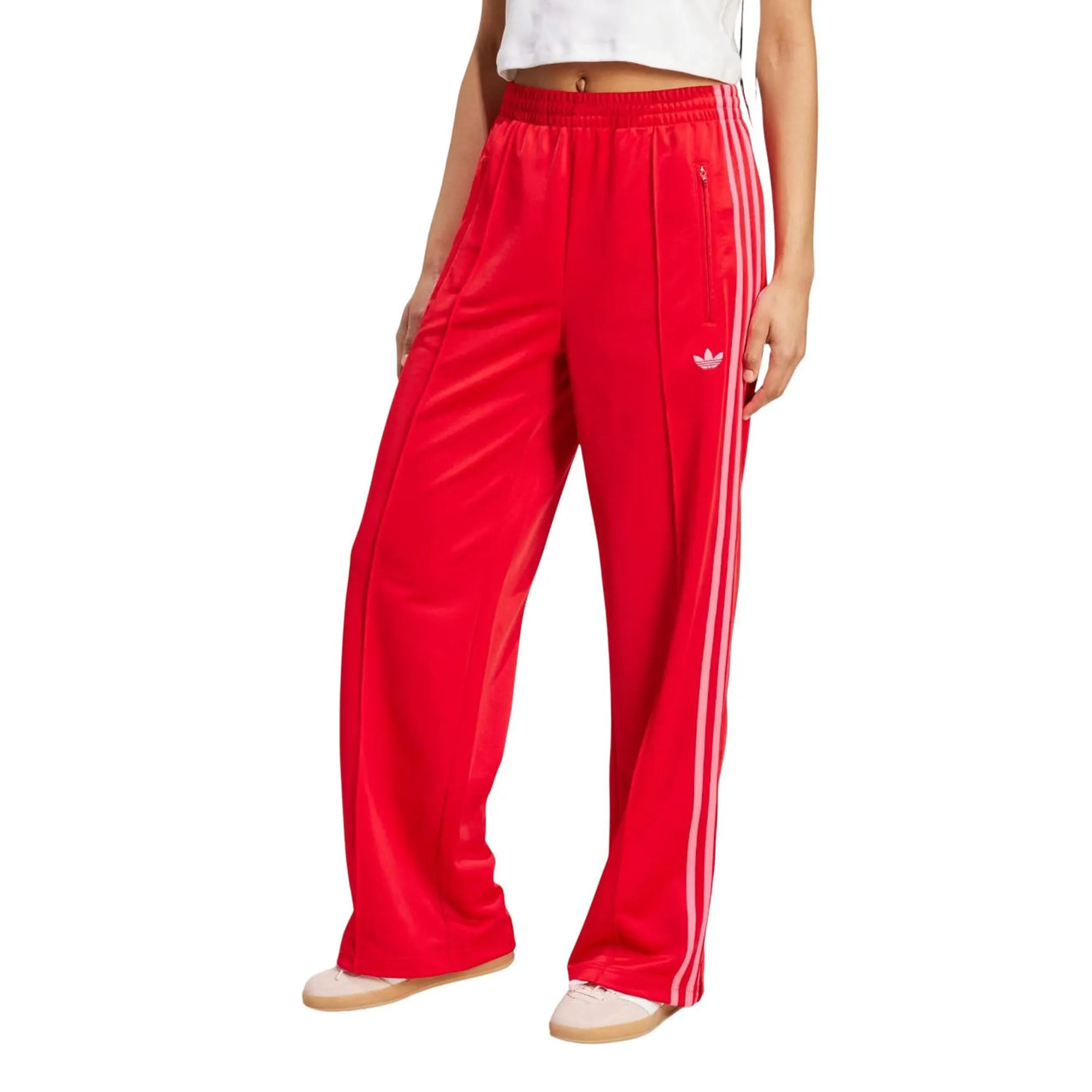 adidas Adicolor Classic Firebird Loose Pantaloni Sportivi Donna Rossi