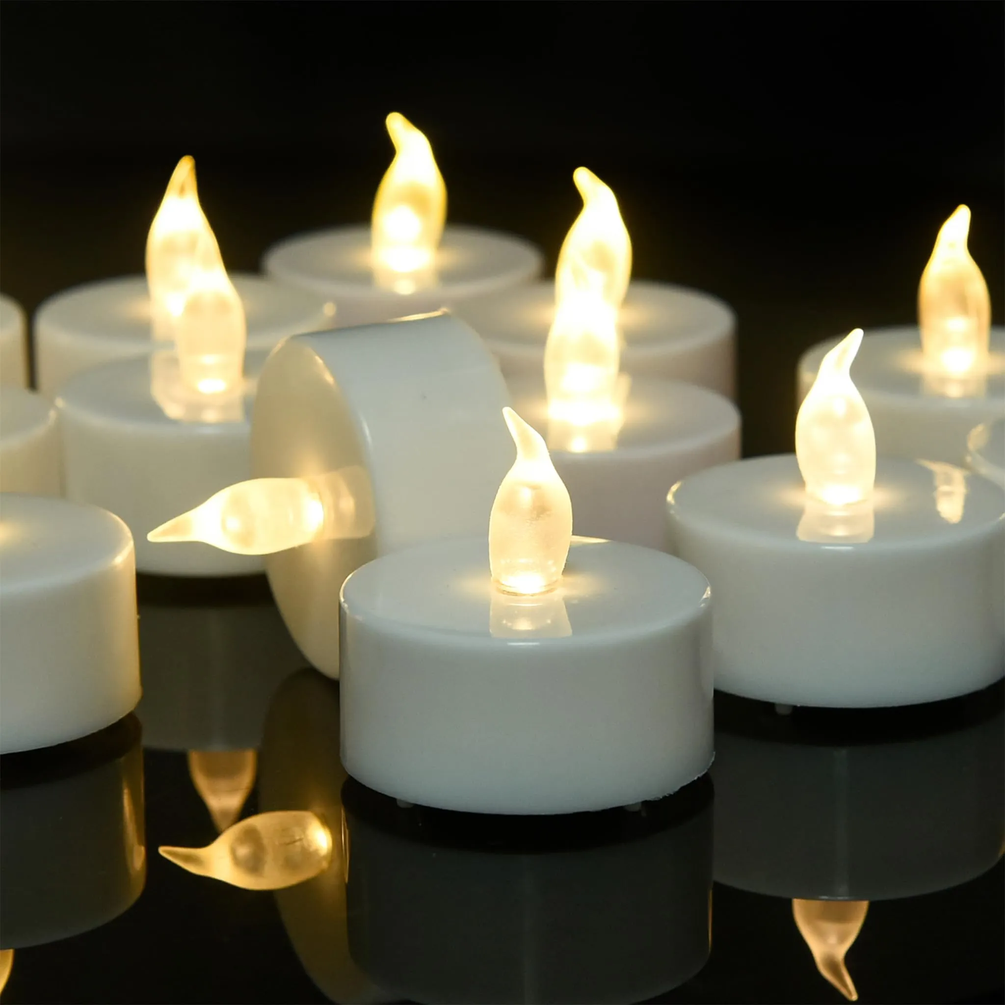 CANDLELAS Candele LED Set da 12 senza Fiamma Tremolante